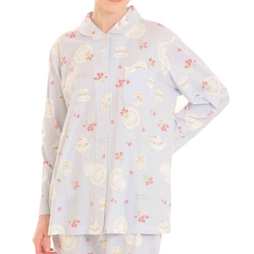 4550297316873







ナルエー
Narue 天竺ストロベリーカトラリーシャツパジャマ