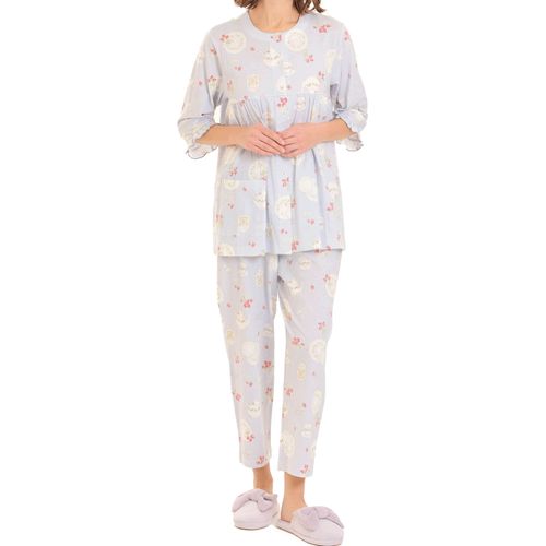 4550297316903







ナルエー
Narue 天竺ストロベリー7分袖パジャマ