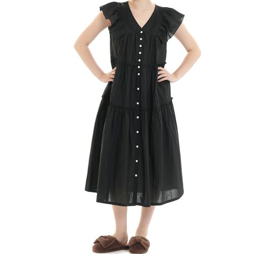 4550297324472







ナルエー
Narue コットン天竺×ローンエアリーフリルワンピース