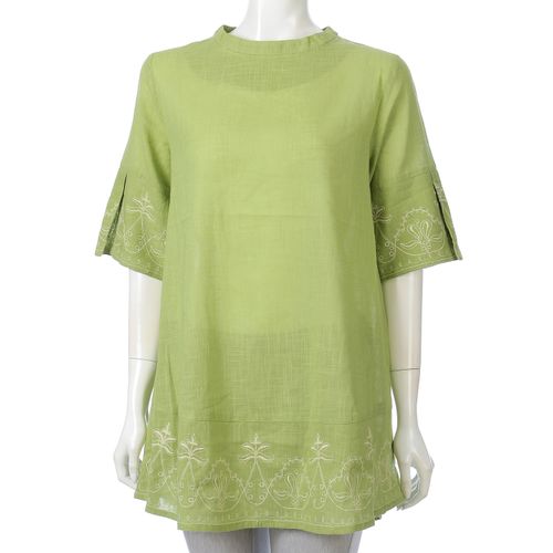 三和ジャパン
綿スラブ裾刺繍チュニック