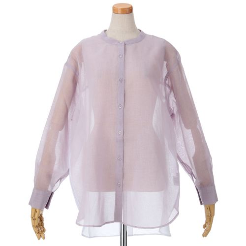 ホワイトジョーラ
Emilyan シアーリネンライク切替ブラウス