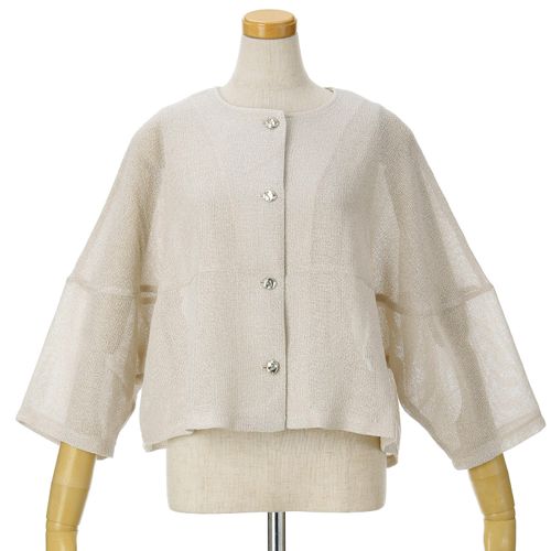 ホワイトジョーラ
Emilyan ラメメッシュジャケット