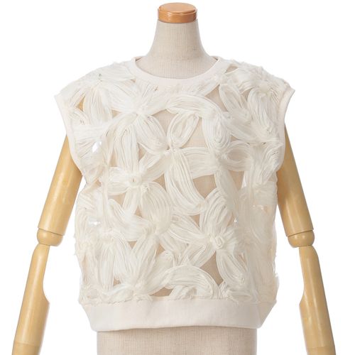 三澤
vingtrois 立体レースベスト