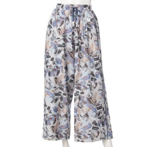 三澤
vingtrois ニュアンス花柄ワイドパンツ