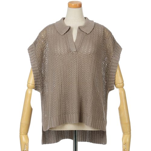 三澤
vingtrois ラメメッシュポロニット