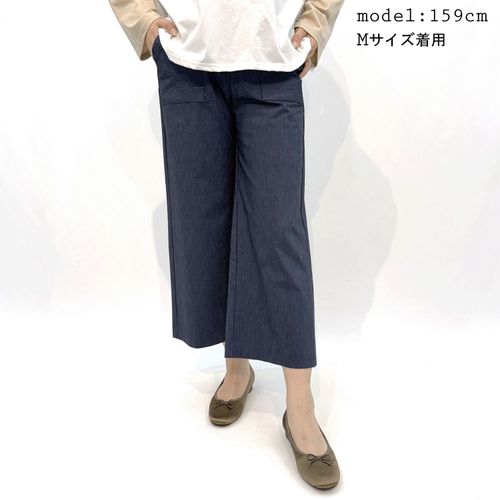 ビッグ宮田
バックラッシュストライプワイドパンツ