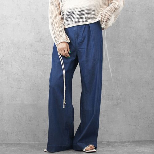 佐藤安商店
W HEART クールデニムワイドパンツ