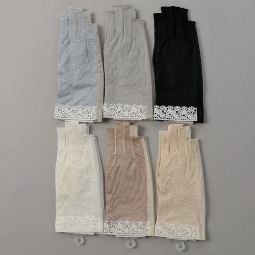 白鳥繊維工業
麻ショートレース指切り手袋