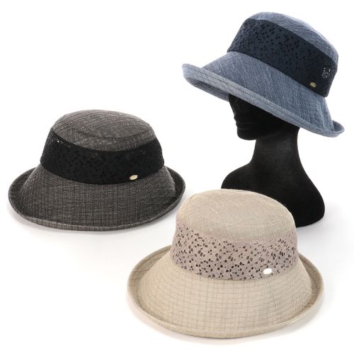 三都帽子
マリオン青山 レース切替広つばセーラー