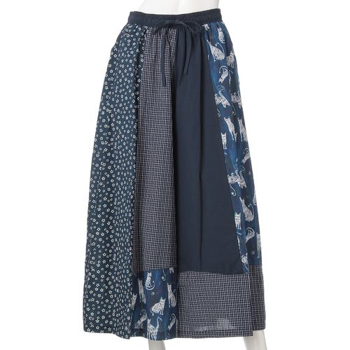 マーベラスツリー
プリント切替ワイドパンツ