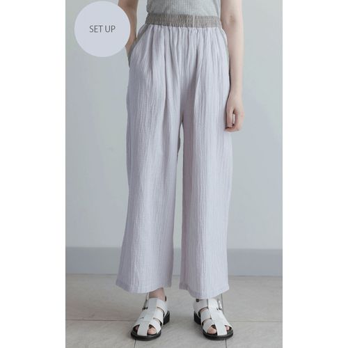 4582603519753







ノースオブジェクト東京
LILASIC ハイツイストコットンWガーゼパンツ