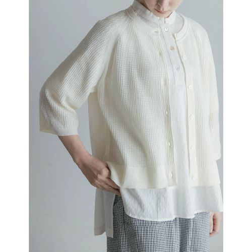 4582603519470







ノースオブジェクト東京
LILASIC シアーメッシュニットカーディガン