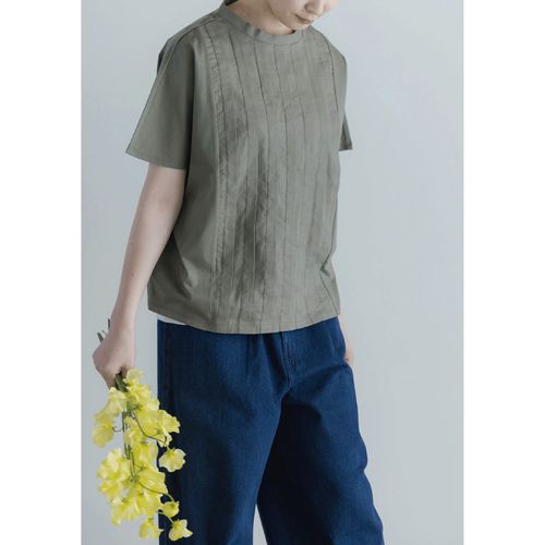 4582603520223







ノースオブジェクト東京
LILASIC シルケット天竺×麻布帛フレンチスリーブTシャツ