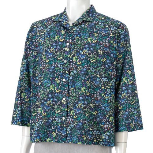 ウエルベック
Parkes LIBERTY ミニオープンカラーシャツ