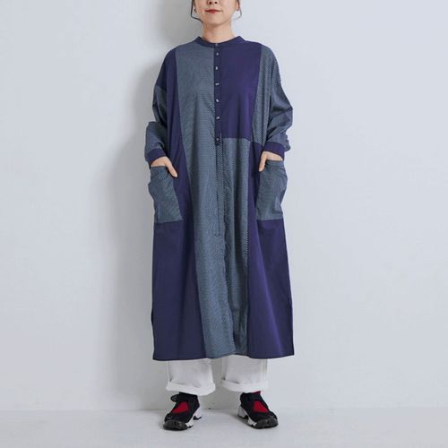 YURKﾌﾟﾗﾝ
YURK geniet van パッチワークワンピース