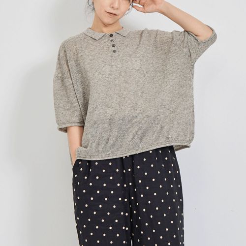 YURKﾌﾟﾗﾝ
YURK geniet van 鹿の子編みPOLO