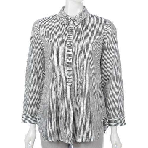 マキレディ
よろけストライプブラウス