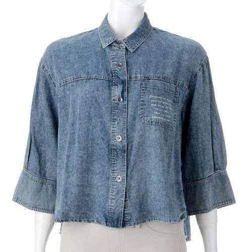 いづみドレス
ウォッシュデニムブラウス