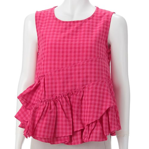 チャーミング
フリルデザインノースリーブ