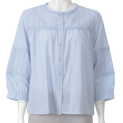 玉一商店
綿刺繍ブラウス