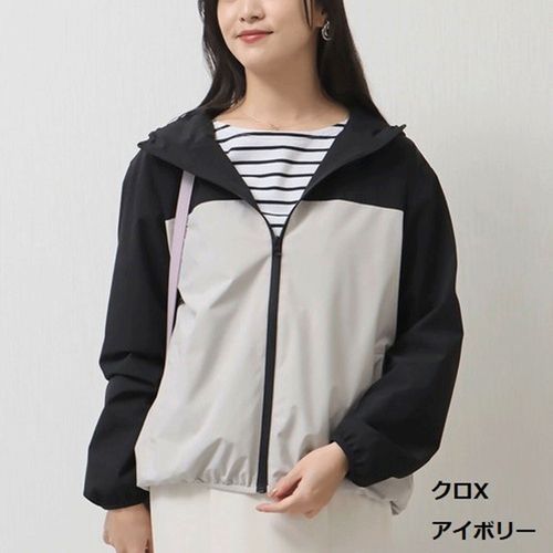 リブ
マーブルワルツ 防風撥水配色ブルゾン