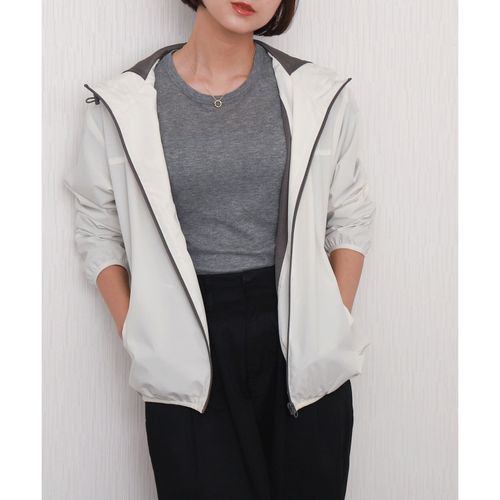 リブ
マーブルワルツ 防風撥水無地ブルゾン