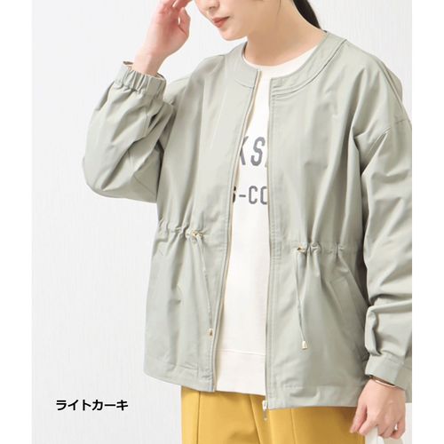 リブ
マーブルワルツ Eクロスノーカラーブルゾン