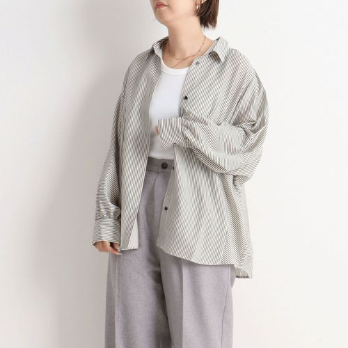 オンアンドオン
MAFRAIS ストライプドビードルマンシャツ