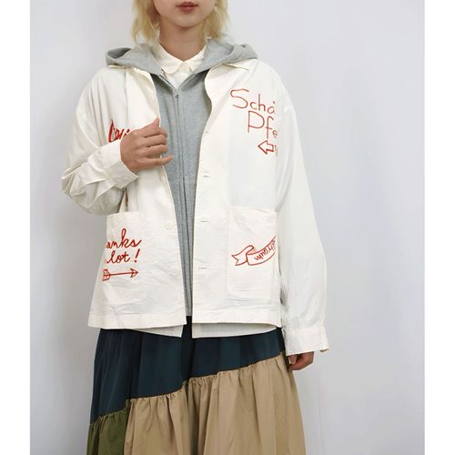 フク
fu－dueka：： 刺繍カバーオール