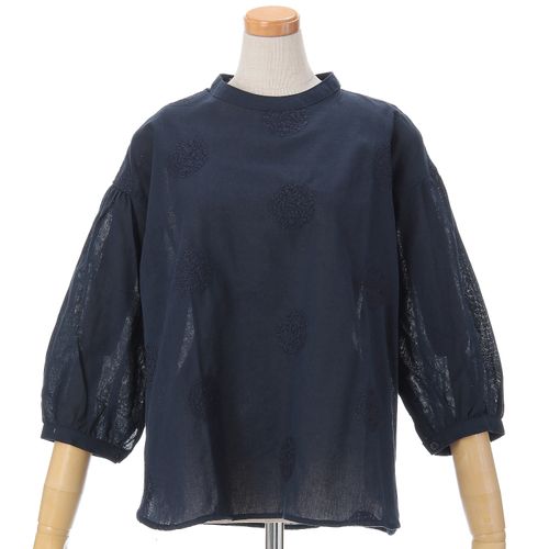 グランツ
embelge 綿ドット刺繍ブラウス