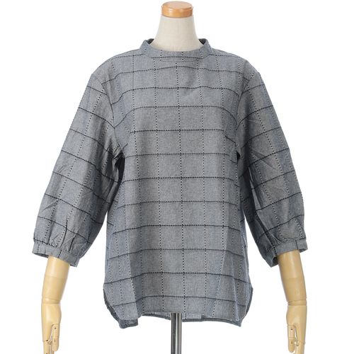 グランツ
embelge 刺子チェックTブラウス