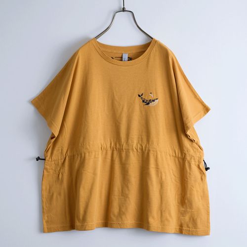 ドライブ
Emago くじら刺繍ワイドTシャツ