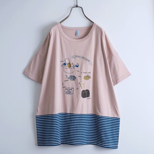 ドライブ
Emago クッキング刺繍Tシャツ