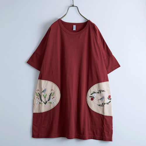 ドライブ
Emago ポケット刺繍チュニック