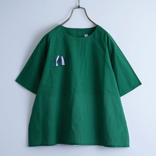 ドライブ
Emago 窓パッチワーク刺繍ブラウス