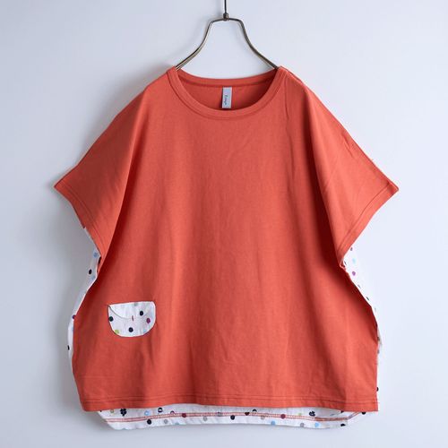 ドライブ
Emago ドット刺繍ドルマンTシャツ