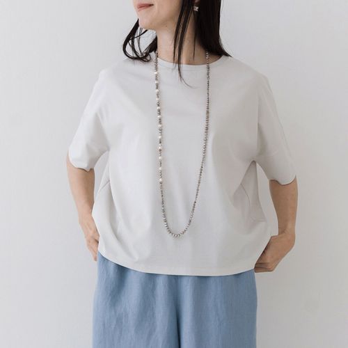 ピープル
Crea delice 強撚スムースワイドTシャツ