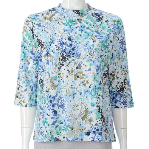 ビワレ
チビハイプリント七分袖カットソー