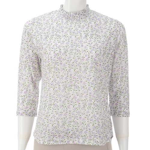 三澤
SZ天竺プリントシャーリング衿七分袖