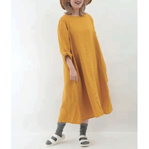 カラー　ｏｆ　カラーズ
全10色！SO シンプルワンピース長袖