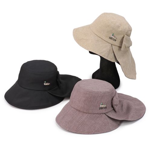 リード
DECOY 接触冷感タレ付きハット