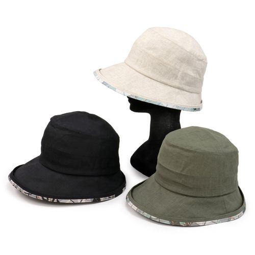 スガイ
リネンふくれハット