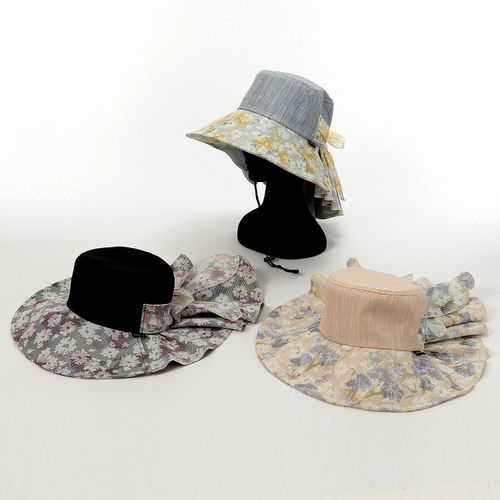 ファーストライン
花柄シェードハット