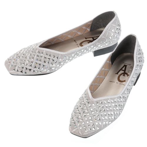 シェル
AC ストーン飾り付きパンプス7771