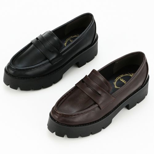 ライム
Pink Cat 厚底ローファー