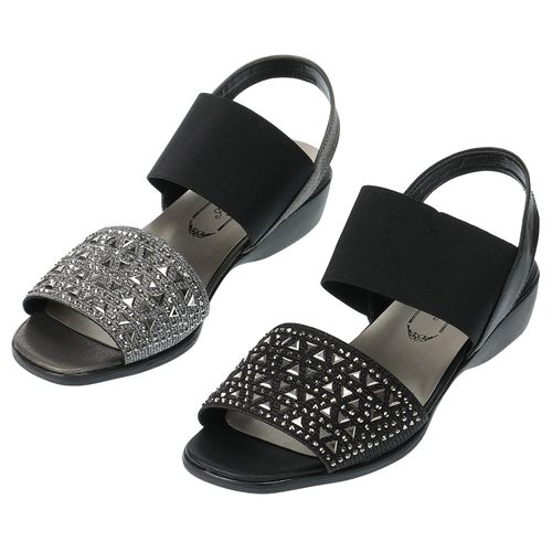 シェル
三角ビジュー飾り付きサンダル