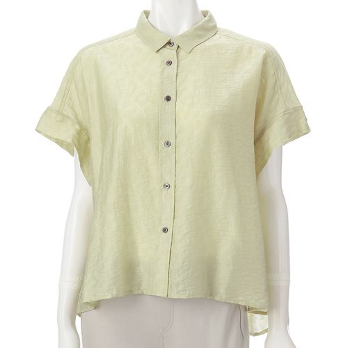 アスプリ
SEADRAKE シアーレオパードジャカードブラウス