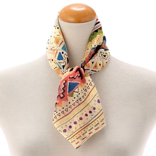 東京かんかん
インド製 エスニック柄スカーフ 55×55