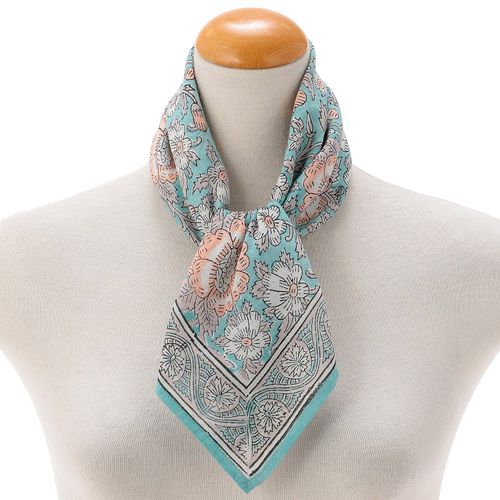 4582640639087







東京かんかん
インド製 ブロックプリントフラワーハンカチスカーフ 50×50