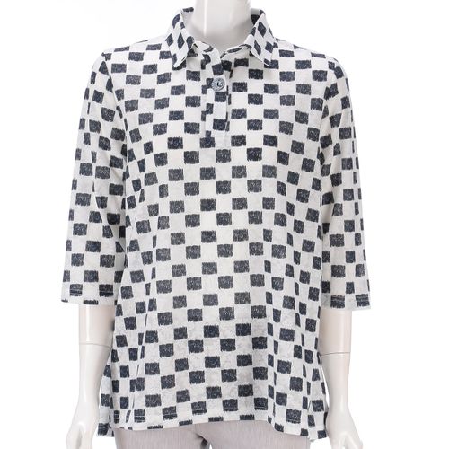 モンパリス
プリント襟付きチュニック